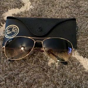 Ray Ban aviators, hardly ever worn!